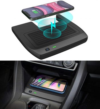 civic car wireless charger pad